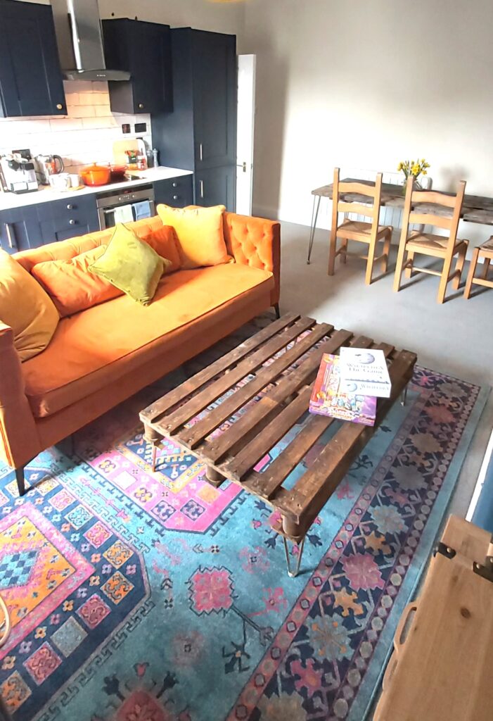 Cheltenham apartment lounge at The Farrier