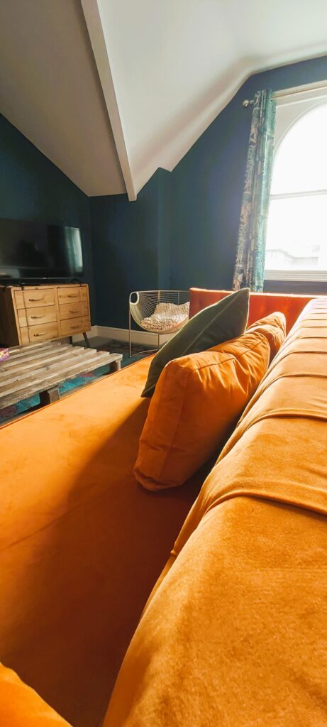 Cheltenham apartment lounge at The Farrier