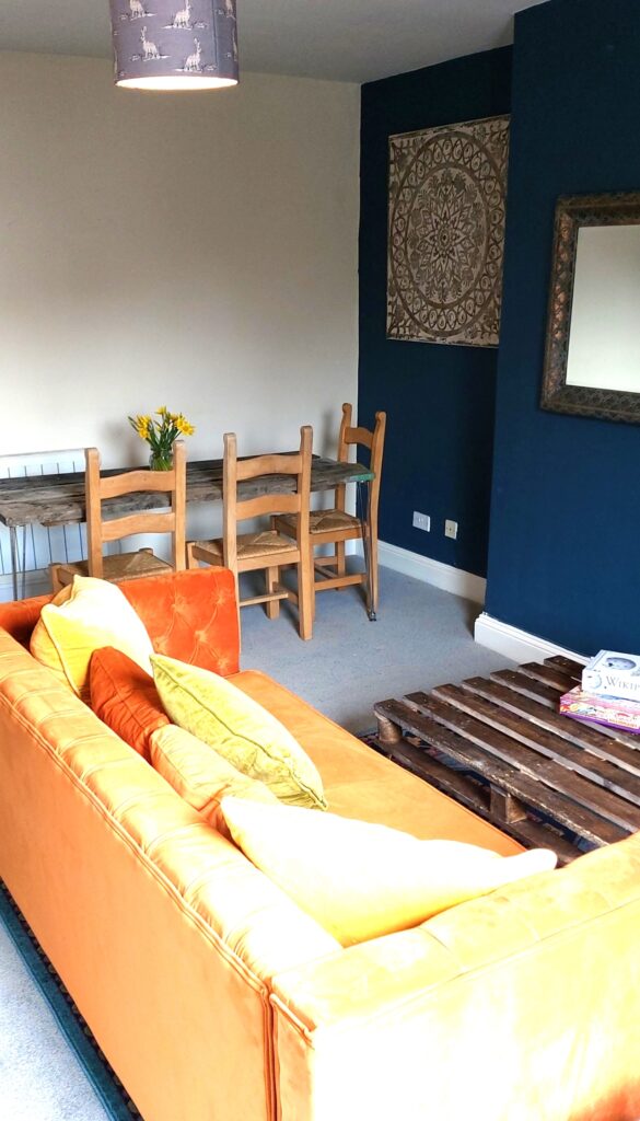 Cheltenham apartment lounge at The Farrier